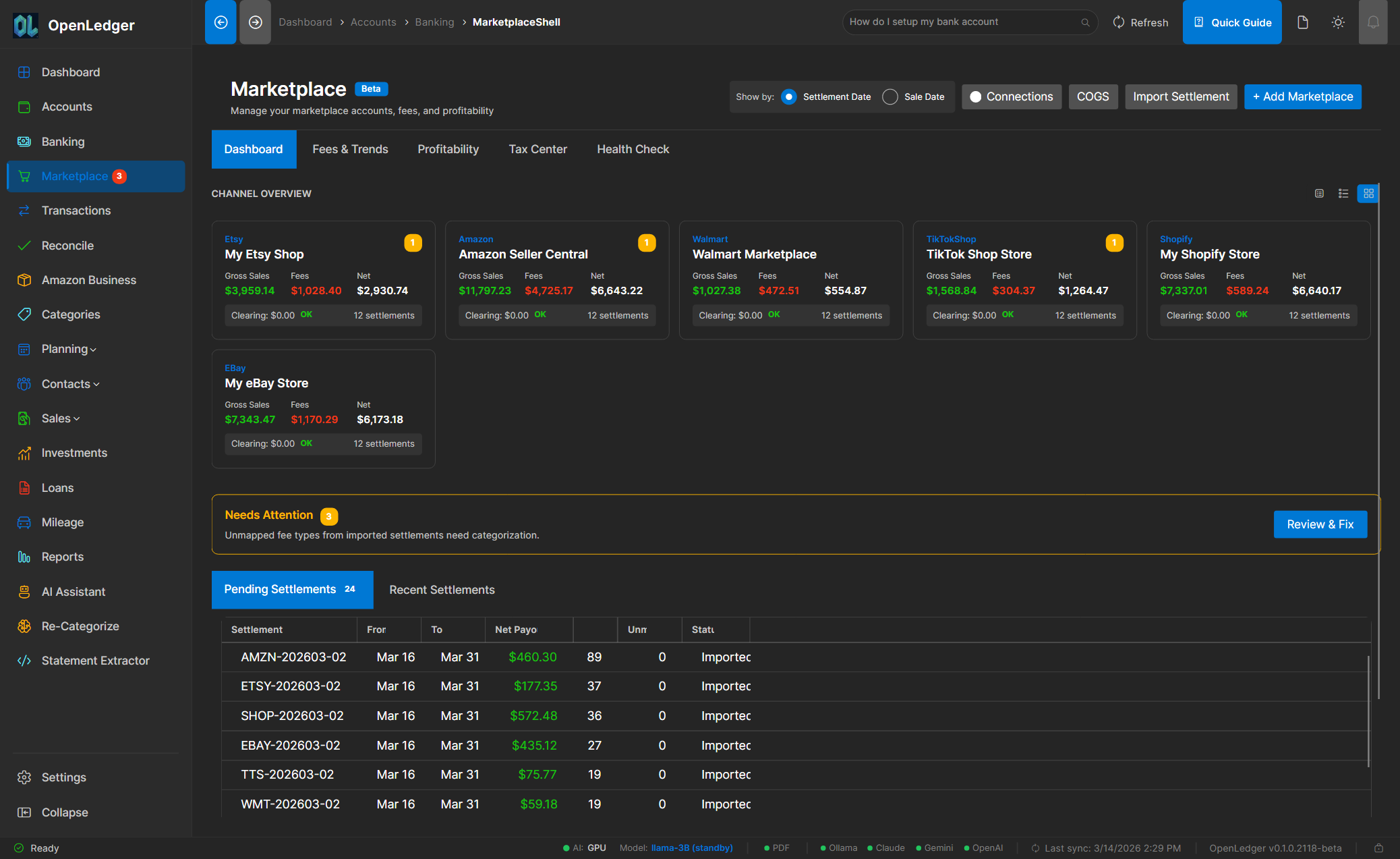 OpenLedger Marketplace